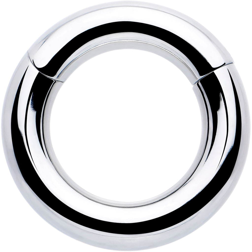 BodyCandy 6G 1/2 316L Surgical Steel Precision Hinged Segment Hoop — main product shot