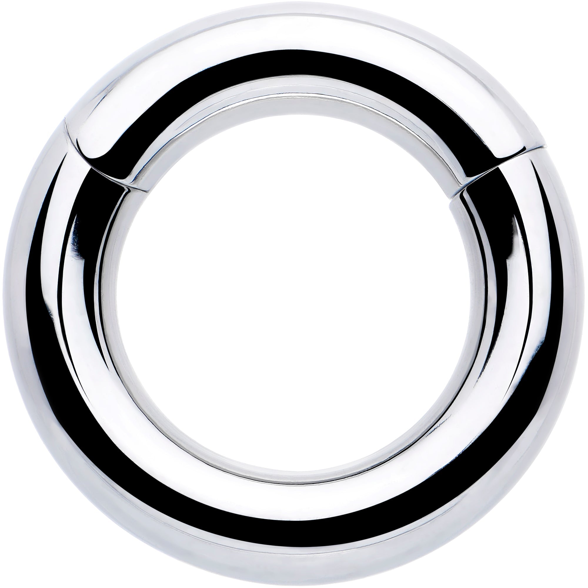 BodyCandy 6G 1/2 316L Surgical Steel Precision Hinged Segment Hoop — main product shot