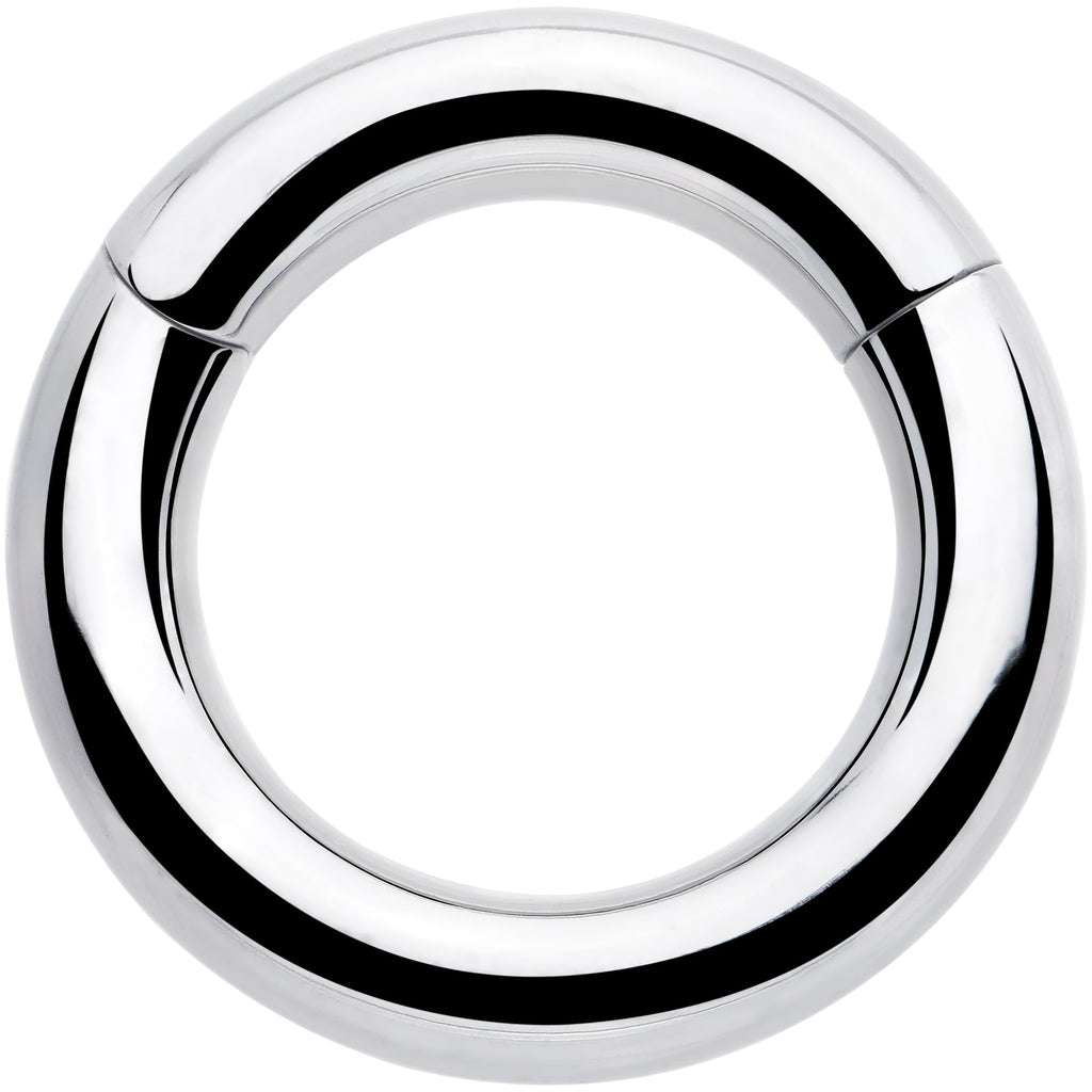 BodyCandy 6G 9/16 316L Surgical Steel Precision Hinged Segment Hoop — main product shot