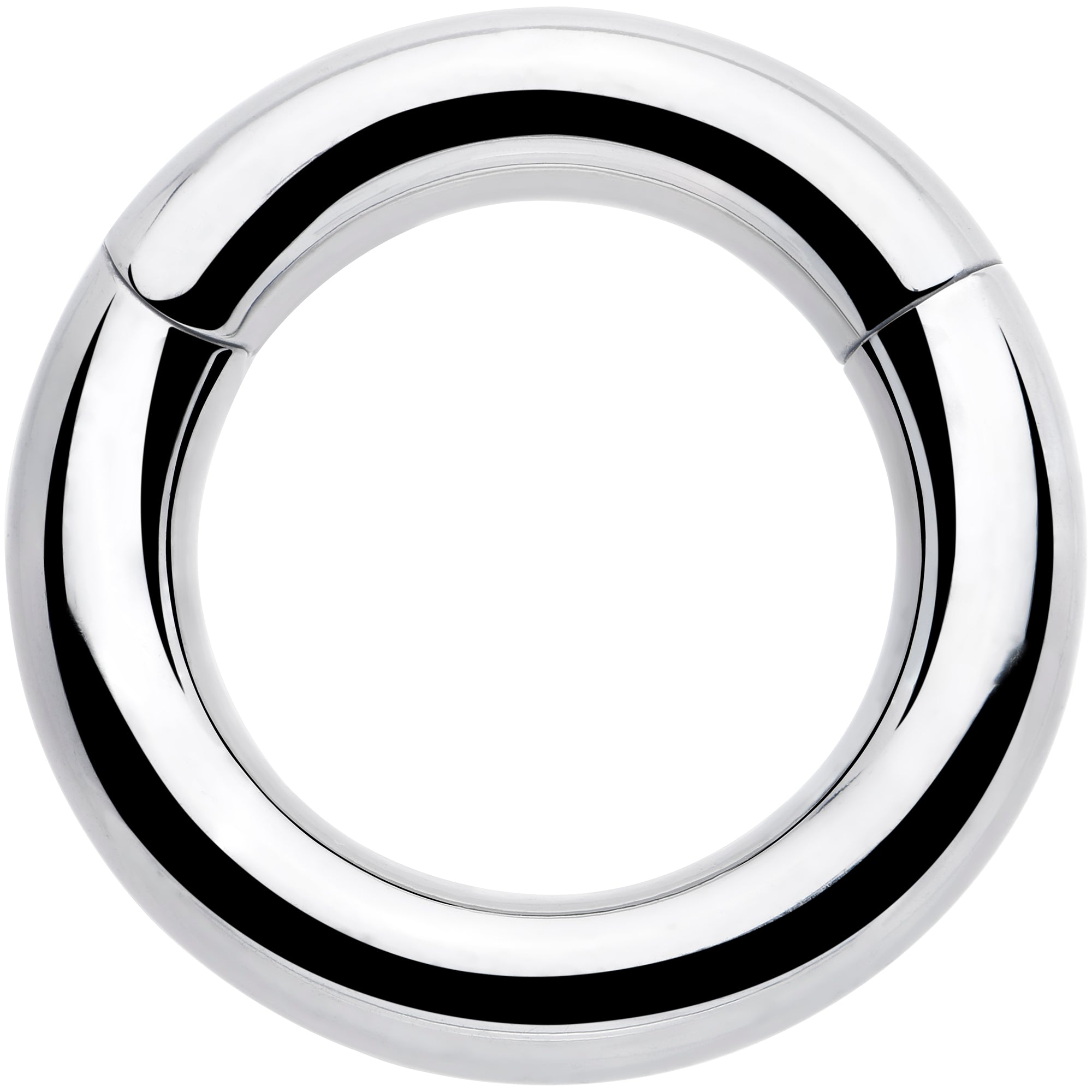 BodyCandy 6G 9/16 316L Surgical Steel Precision Hinged Segment Hoop — main product shot