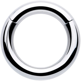 6G 5/8 316L Surgical Steel Precision Hinged Segment Hoop