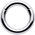 BodyCandy 8G 1/2 316L Surgical Steel Precision Hinged Segment Hoop — main product shot