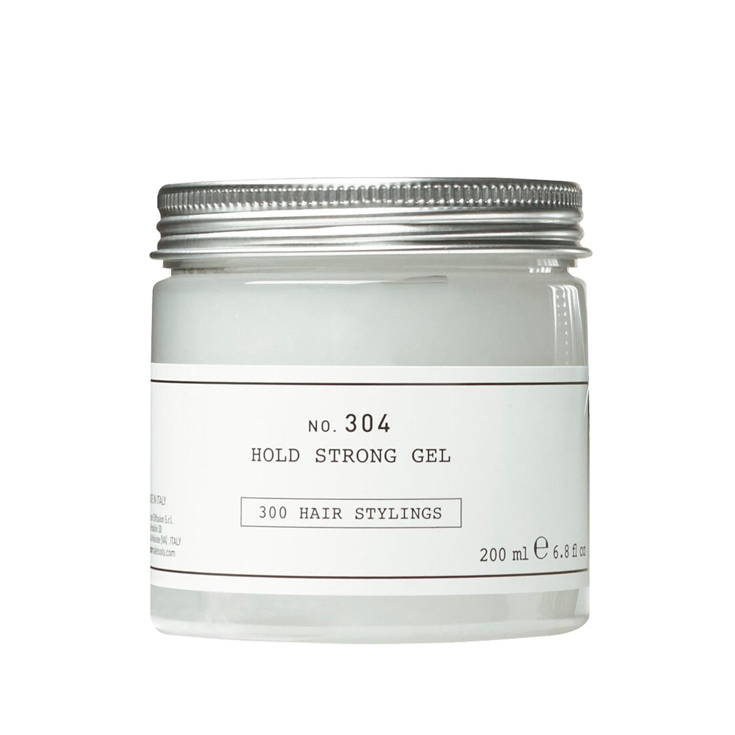 Depot No. 304 Strong Hold Hair Styling Gel 200ml - High Hold Strength for Long-Lasting Style