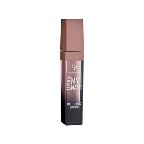 Golden Rose Liquid Matte Lipstick - Long Lasting Intense Color, Non-Drying Formula - Modern Matte Finish