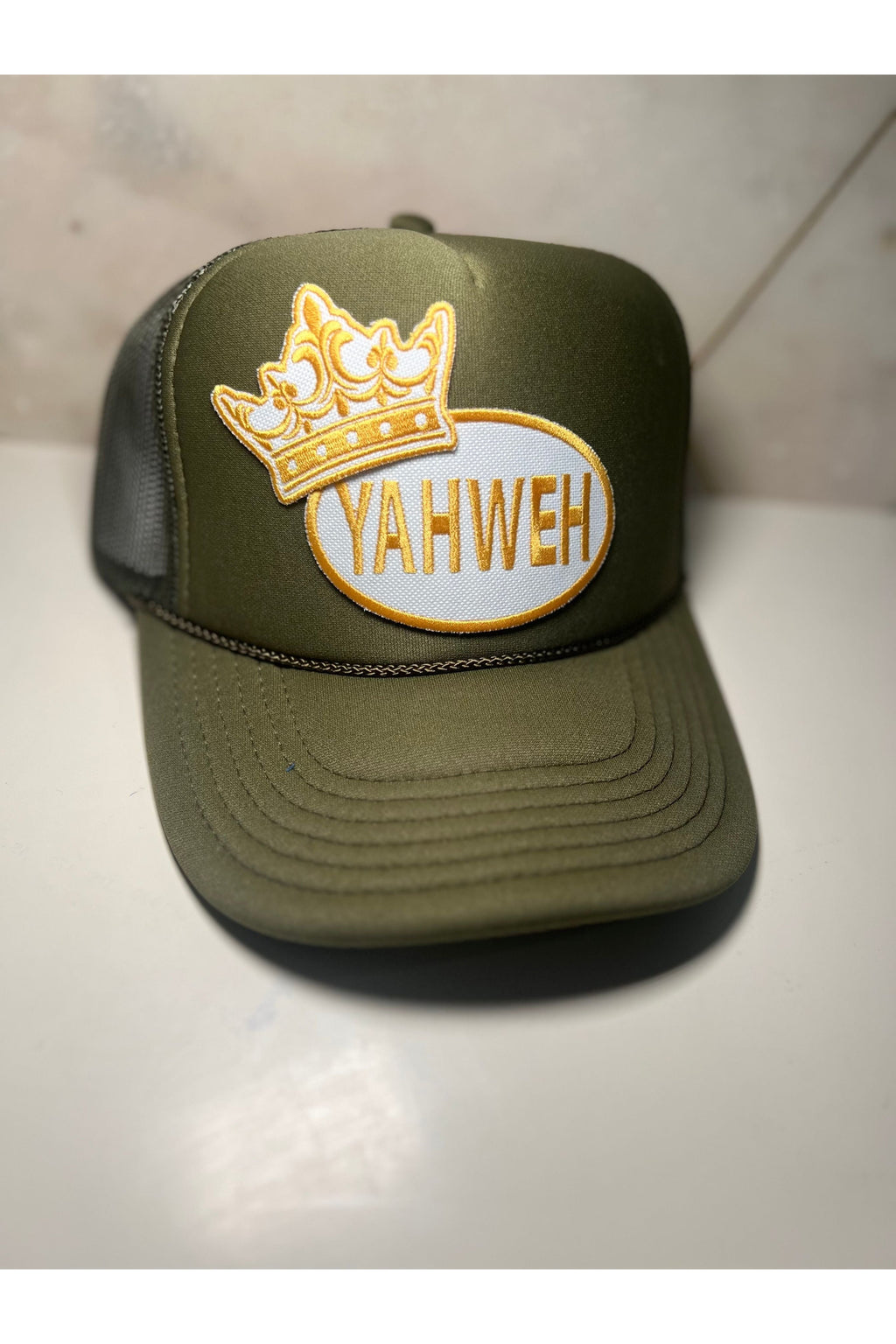 Pretty Little Patriot Pretty Little Patriot Yahweh trucker hat -clearance — detail shot 6