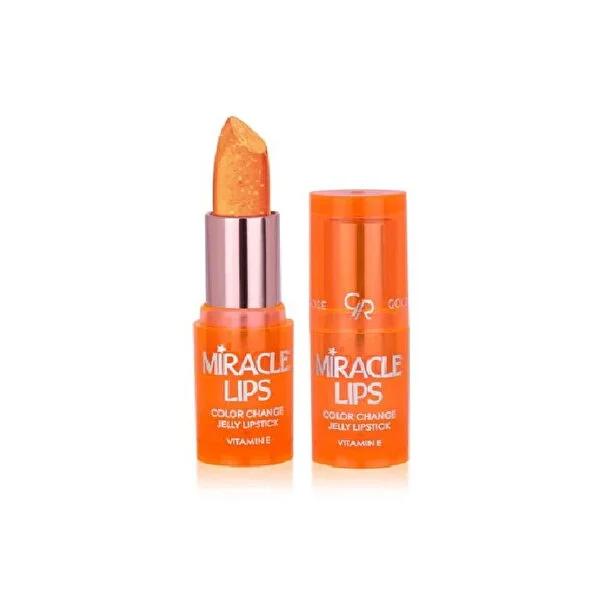 Golden Rose Color Changing Jelly Lipstick 3.7g - Natural Pink Shade 103, pH Sensitive Lip Color