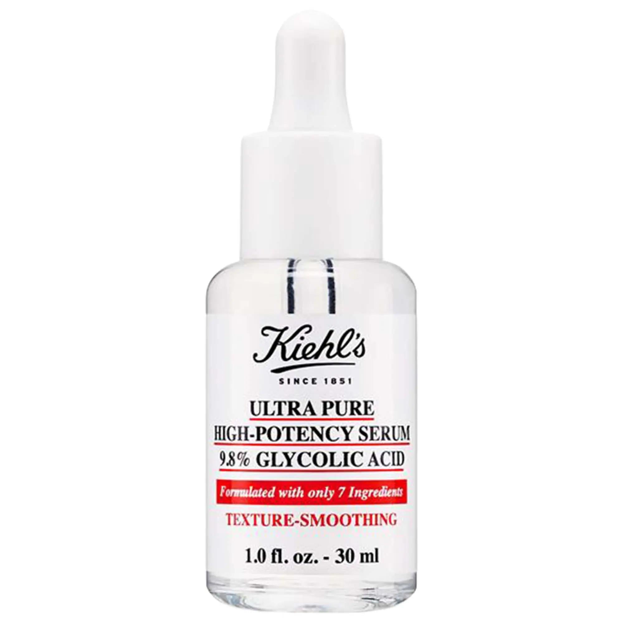 Ultra Pure - High-Potency 9.8% Glycolic Acid Serum for Smoother Skin, Minimizes Pores - Fragrance-Free, Eco-Friendly Packaging