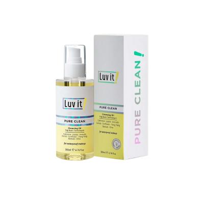 Luv it. Pure Clean Cleansing Oil 200ml - Gentle, Natural Skincare for Sensitive Skin