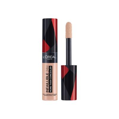 Loreal Paris Infaillible More Than Concealer - 323 Fawn, Long-Lasting High Coverage Makeup for Dark Circles and Uneven Skin Tone