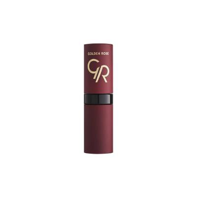 Golden Rose Velvet Matte Lipstick - 22 Mid Red: Long-Lasting, Vegan, Moisturizing Red Lipstick for Soft, Bold Lips