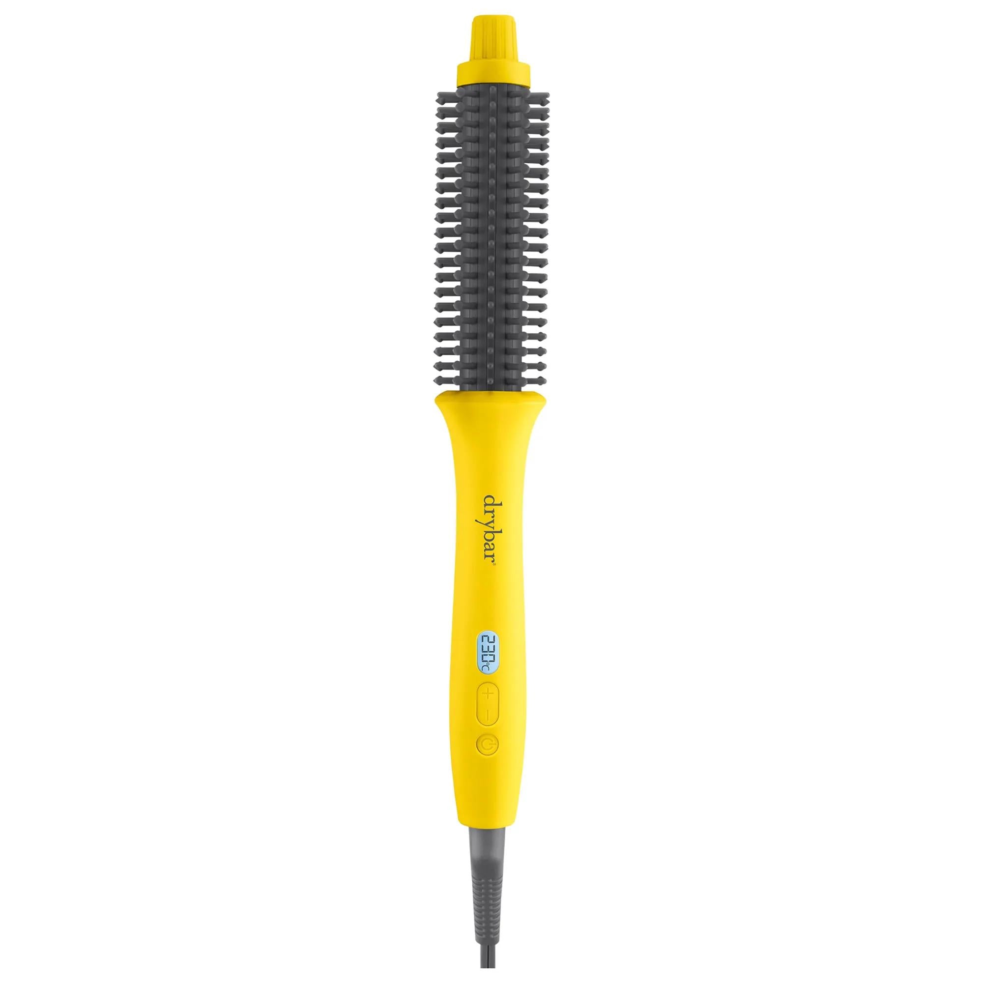 The Curl Party Heated Thermal Curling Round Brush - Ceramic Hair Styling Tool for Curls & Waves