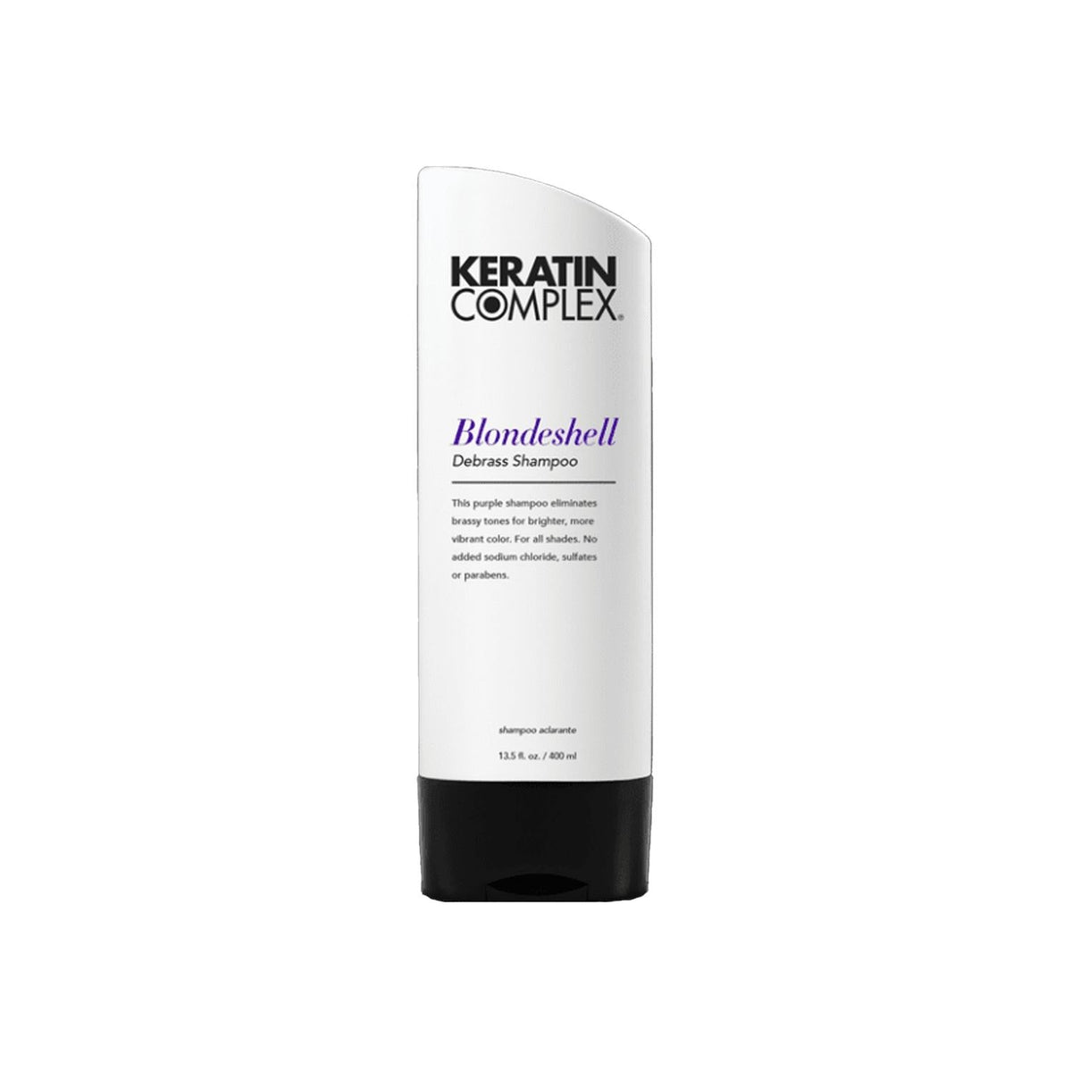Keratin Complex Purple Shampoo for Blonde Hair - Color Protecting, Brassy Tone Corrector, 13.53 fl oz
