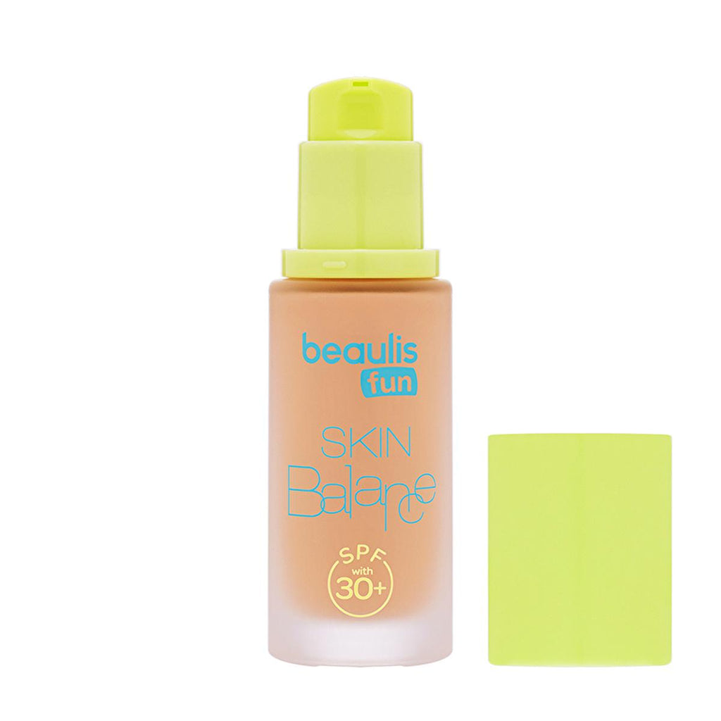 Beaulis Fun Skin Balance Foundation Makeup - Lightweight, SPF 30, Natural Look