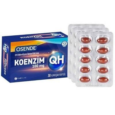 Osende Coenzyme Q10 - 100mg Ubikinol Soft Capsules