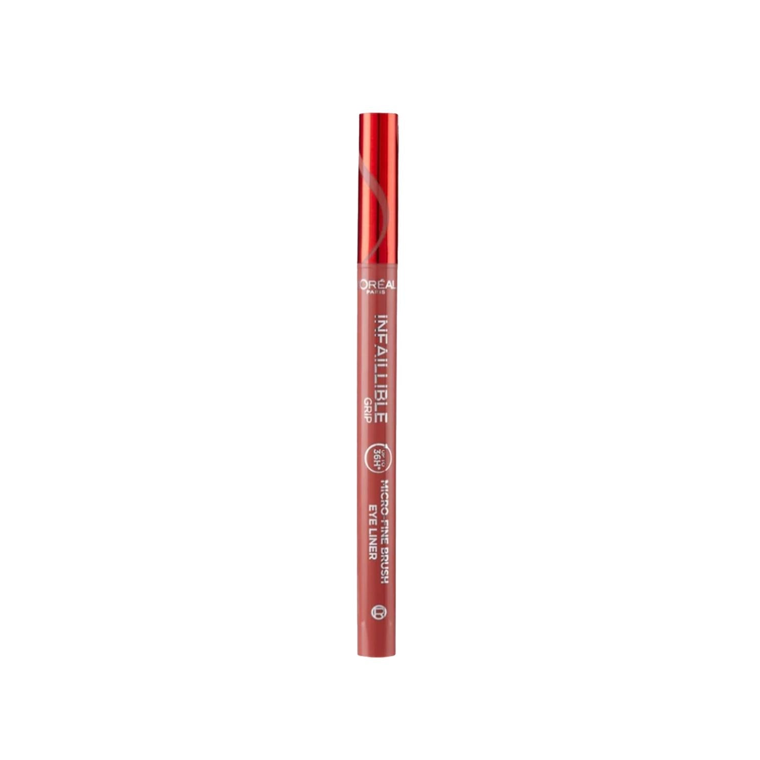Loreal Paris Infaillible 36H Grip Micro Fine Eyeliner - Ancient Rose, Long Lasting, Precise Application