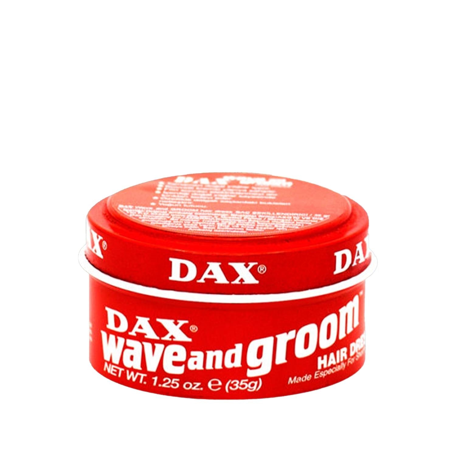 Dax Strong Hold Hair Wax for Men - Wave and Groom Texture, 99g