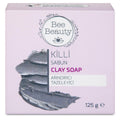 Bee Beauty Natural Clay Soap for Blackhead Removal, Paraben-Free & Caustic Soda-Free, Nourishing Skin Care - 125g
