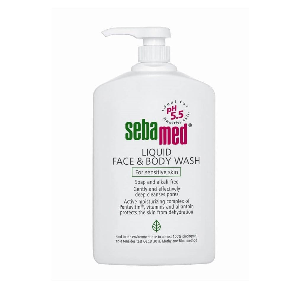 Sebamed Liquid Face & Body Wash - 1000 ml