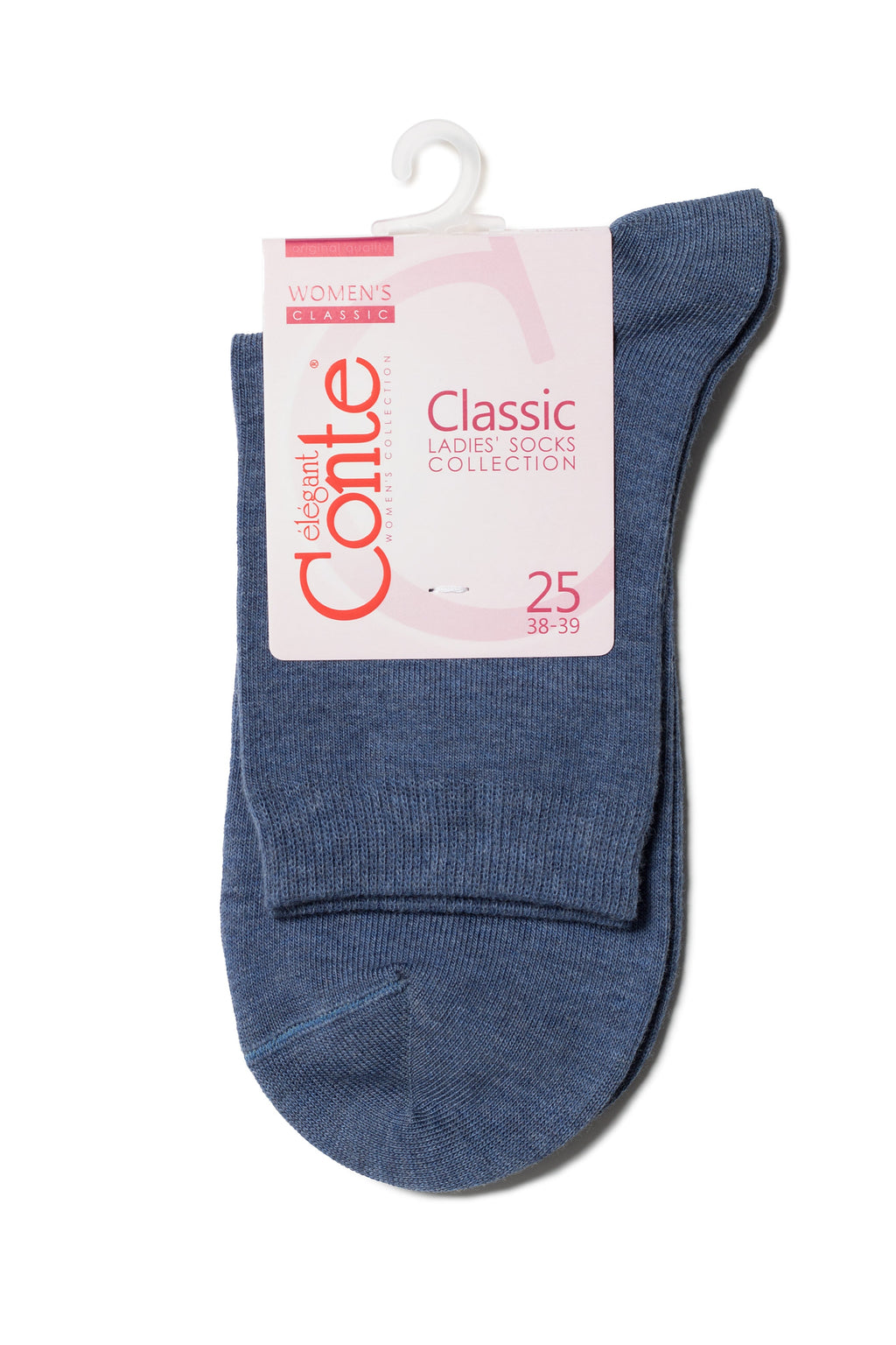 TheRanok.com Conte Cotton Socks Classic - 000 — size reference