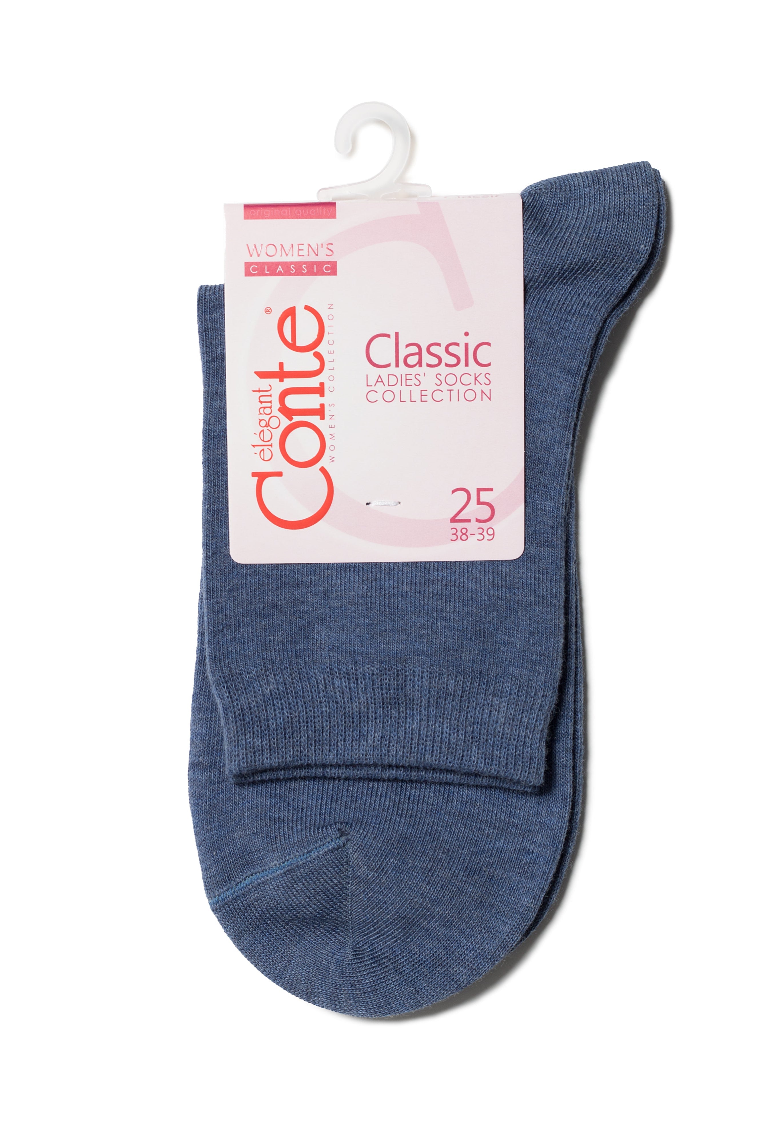 TheRanok.com Conte Cotton Socks Classic - 000 — size reference