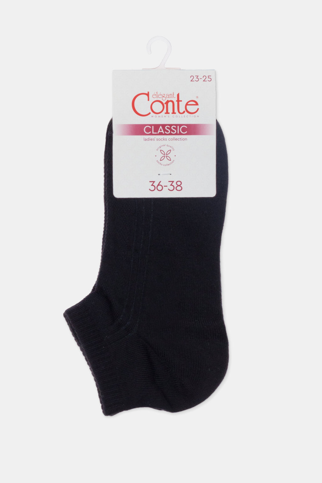 TheRanok.com Cotton Ankle Socks Conte Classic - 016 — fabric or material detail
