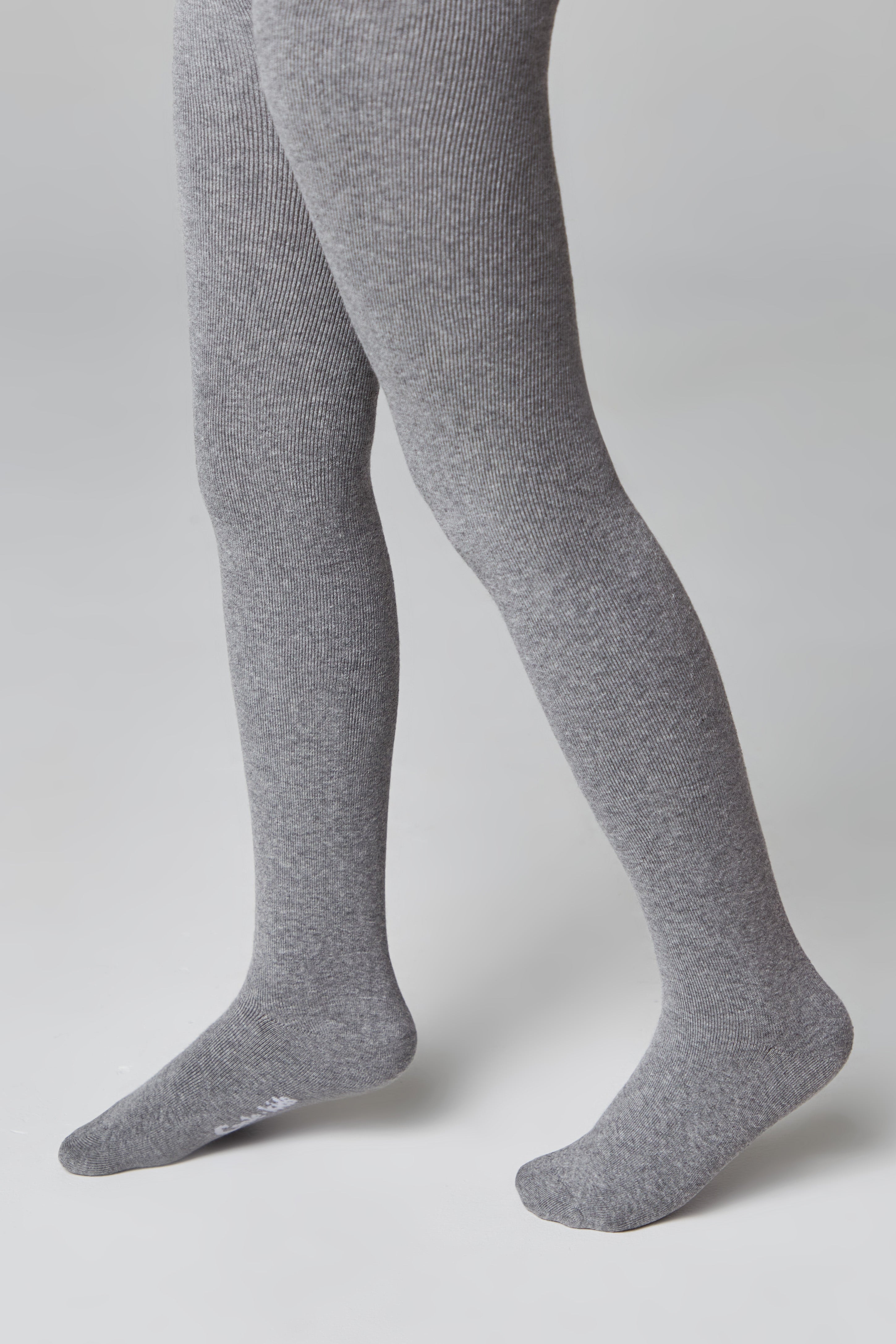 TheRanok.com Conte-Kids Cotton Terry Tights - Sof-Tiki 000 — detail close-up