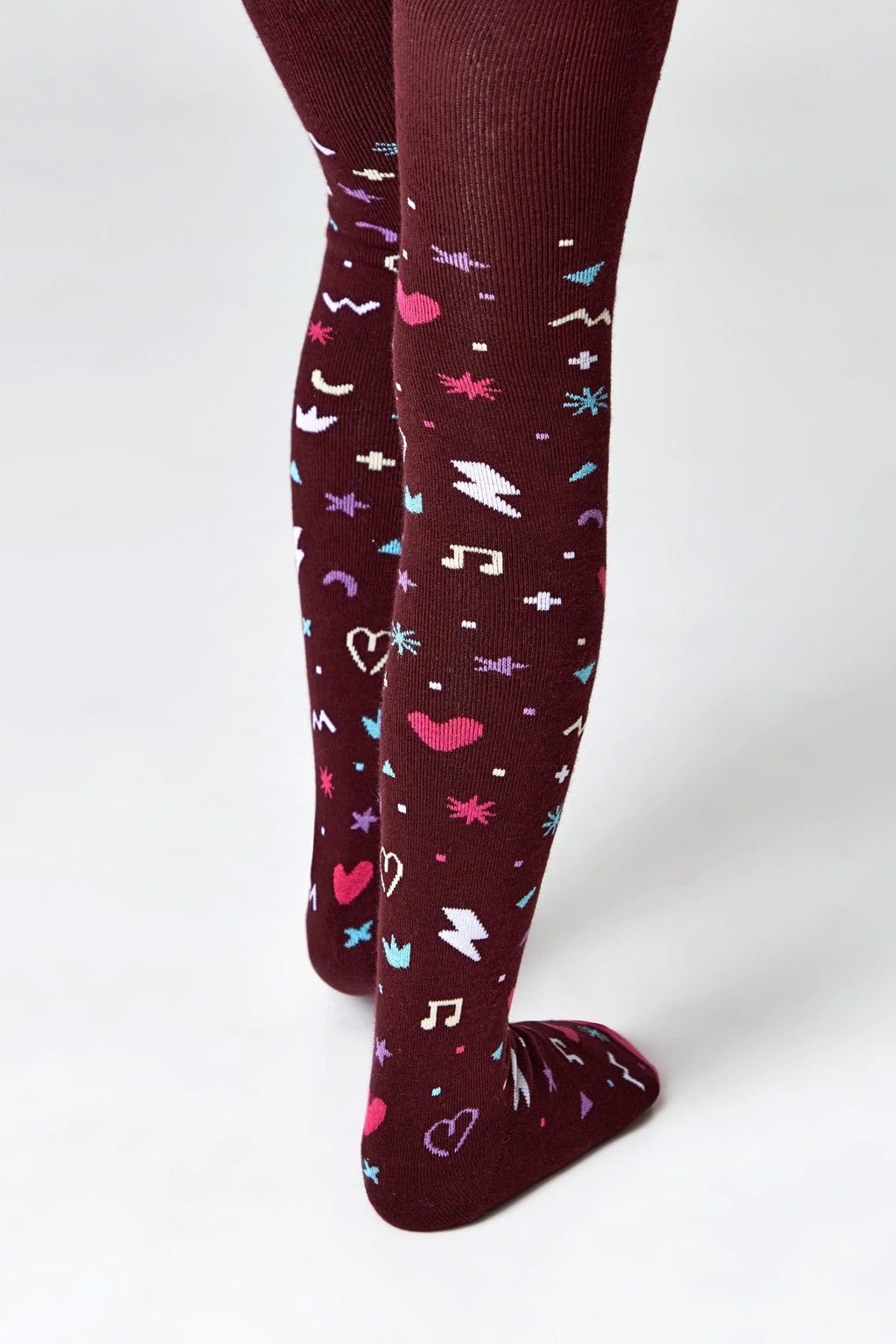 TheRanok.com Conte-Kids Cotton Terry Tights - Sof-Tiki 518 — lifestyle context