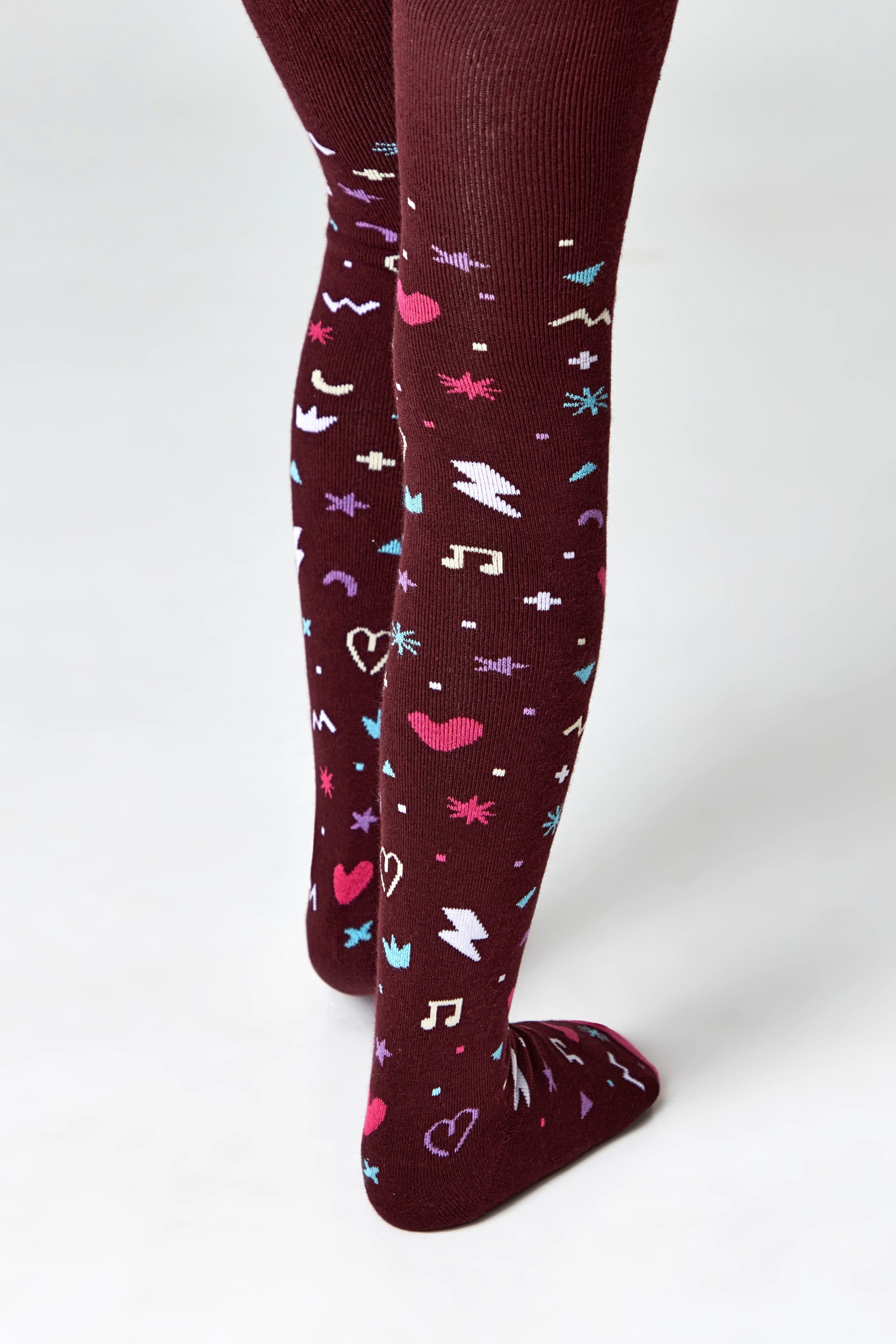 TheRanok.com Conte-Kids Cotton Terry Tights - Sof-Tiki 518 — lifestyle context