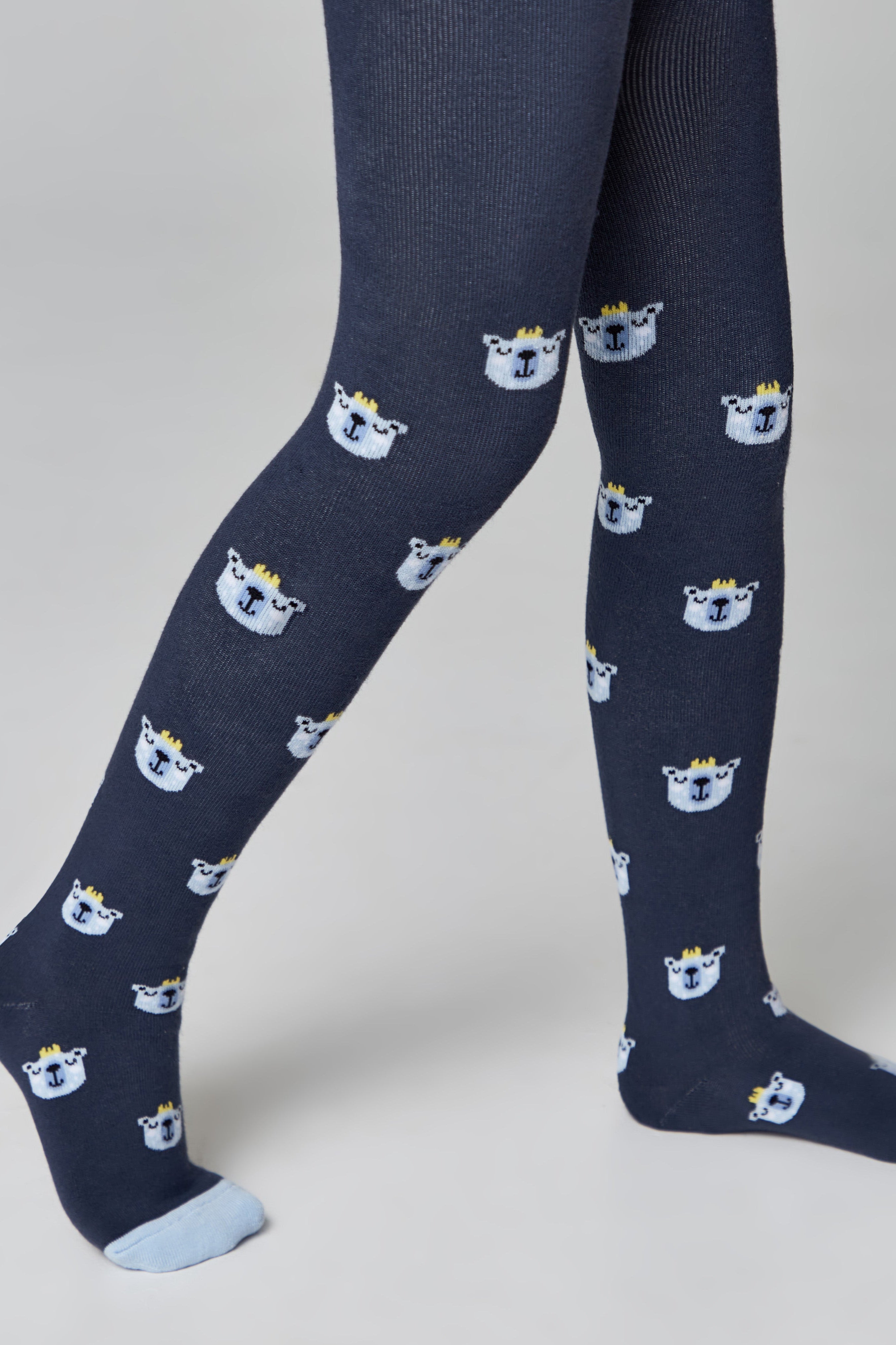 TheRanok.com Conte-Kids Cotton Terry Tights - Sof-Tiki 519 — main product shot