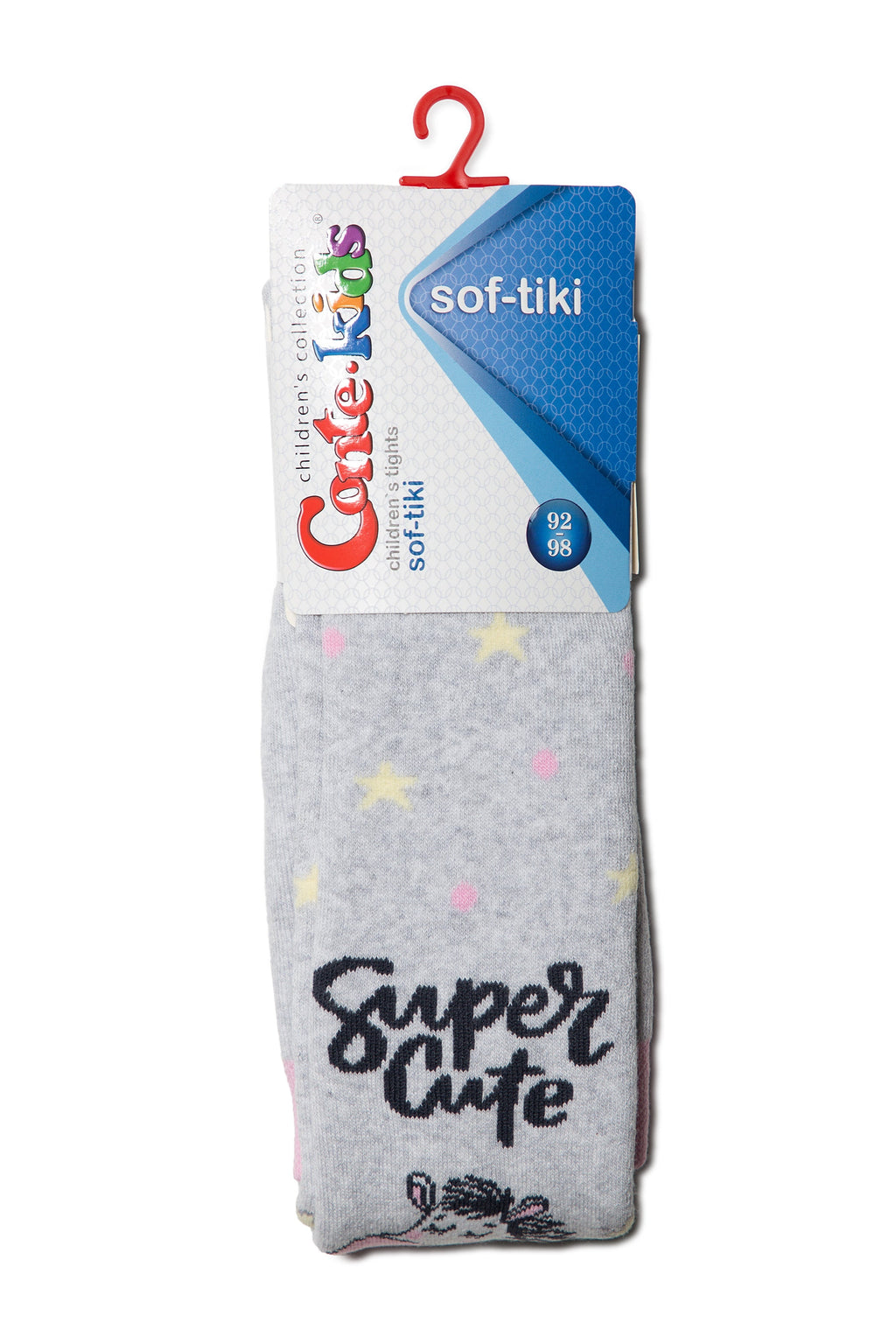 TheRanok.com Conte-Kids Cotton Terry Tights - Sof-Tiki 521 — alternative angle