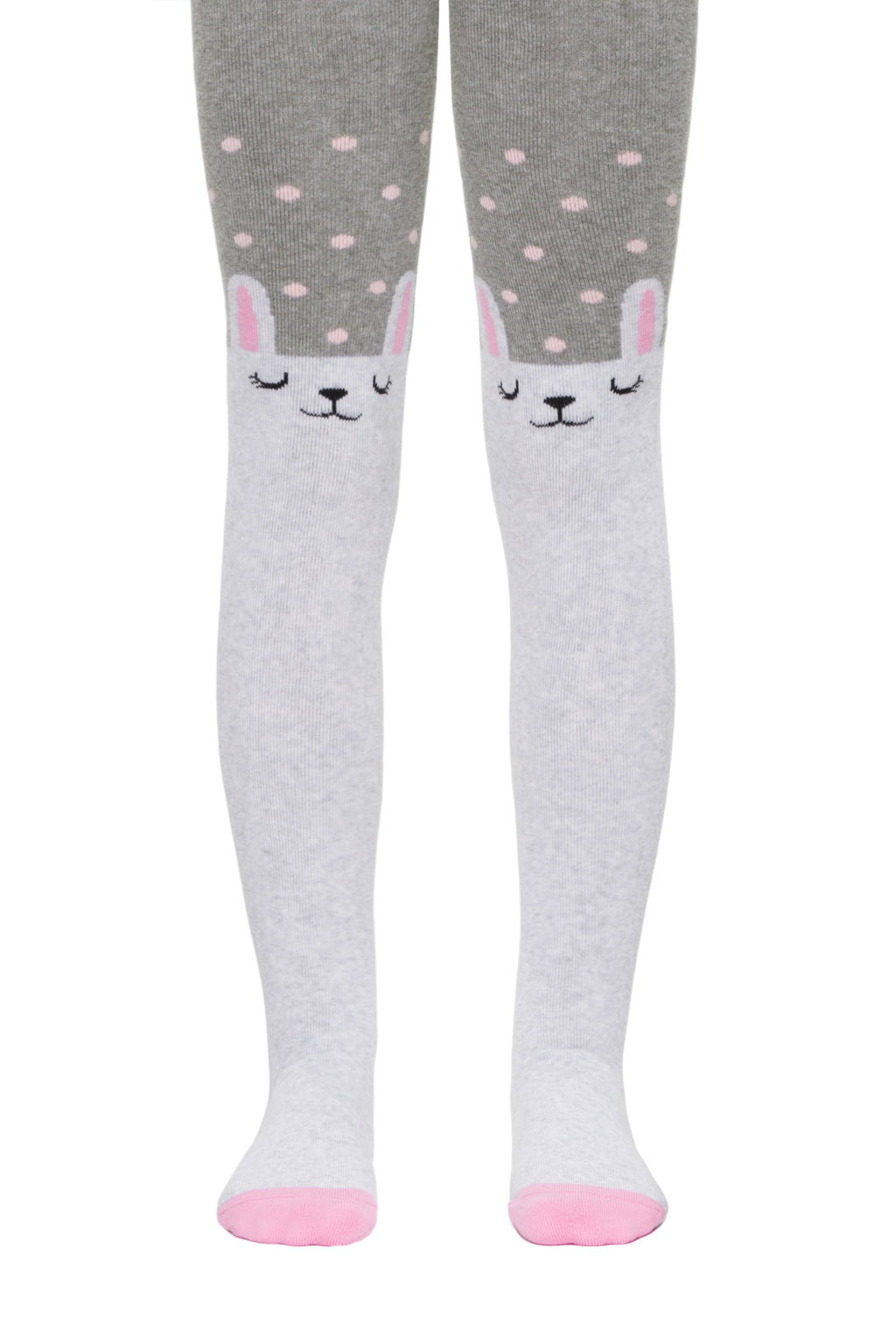 TheRanok.com Conte-Kids Cotton Terry Tights - Sof-Tiki 522 — back view