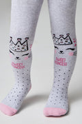 TheRanok.com Conte-Kids Cotton Terry Tights - Sof-Tiki 524 — back view