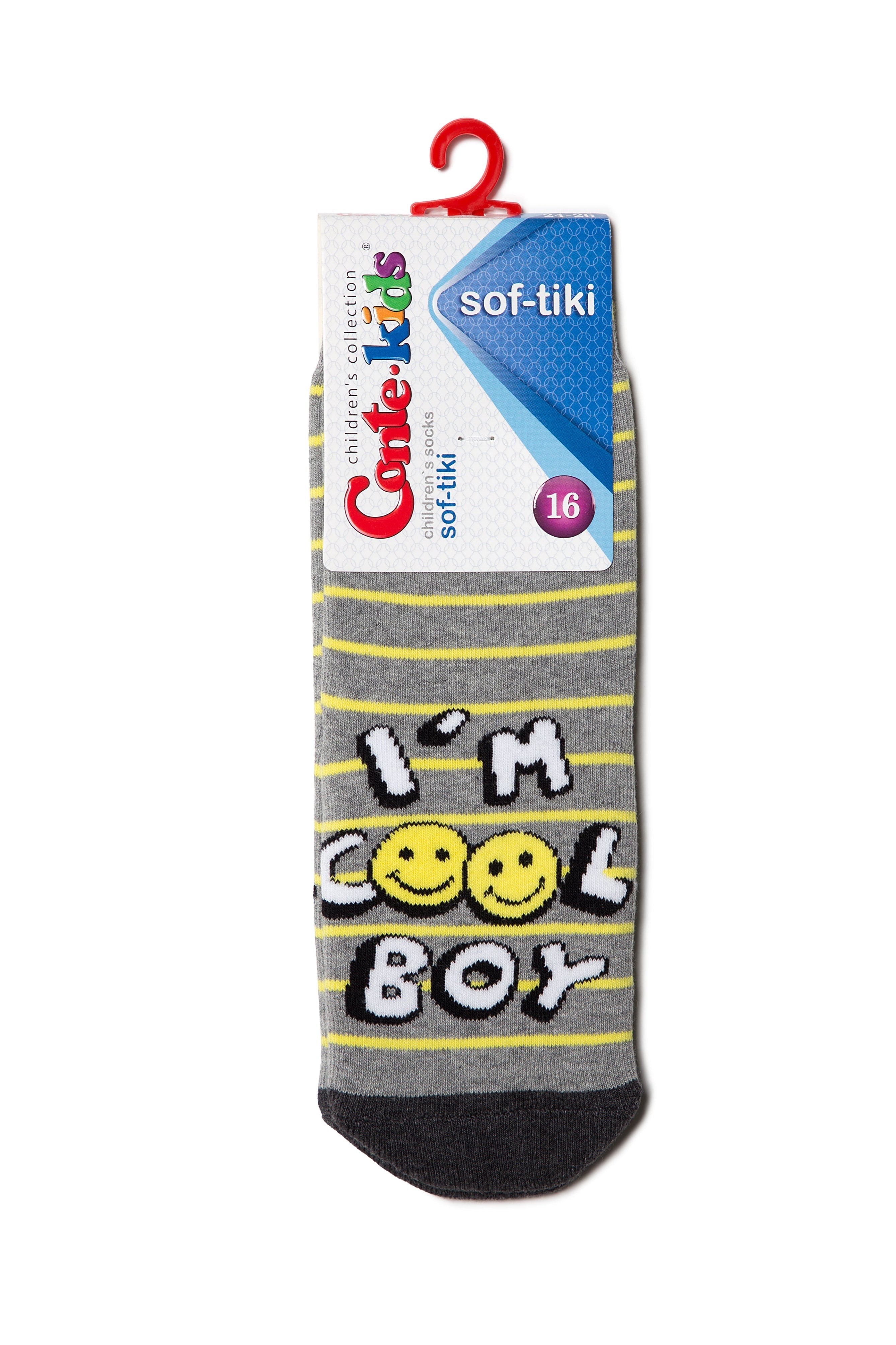 TheRanok.com Conte-Kids Cotton Terry Socks - Sof-Tiki 417 — detail close-up