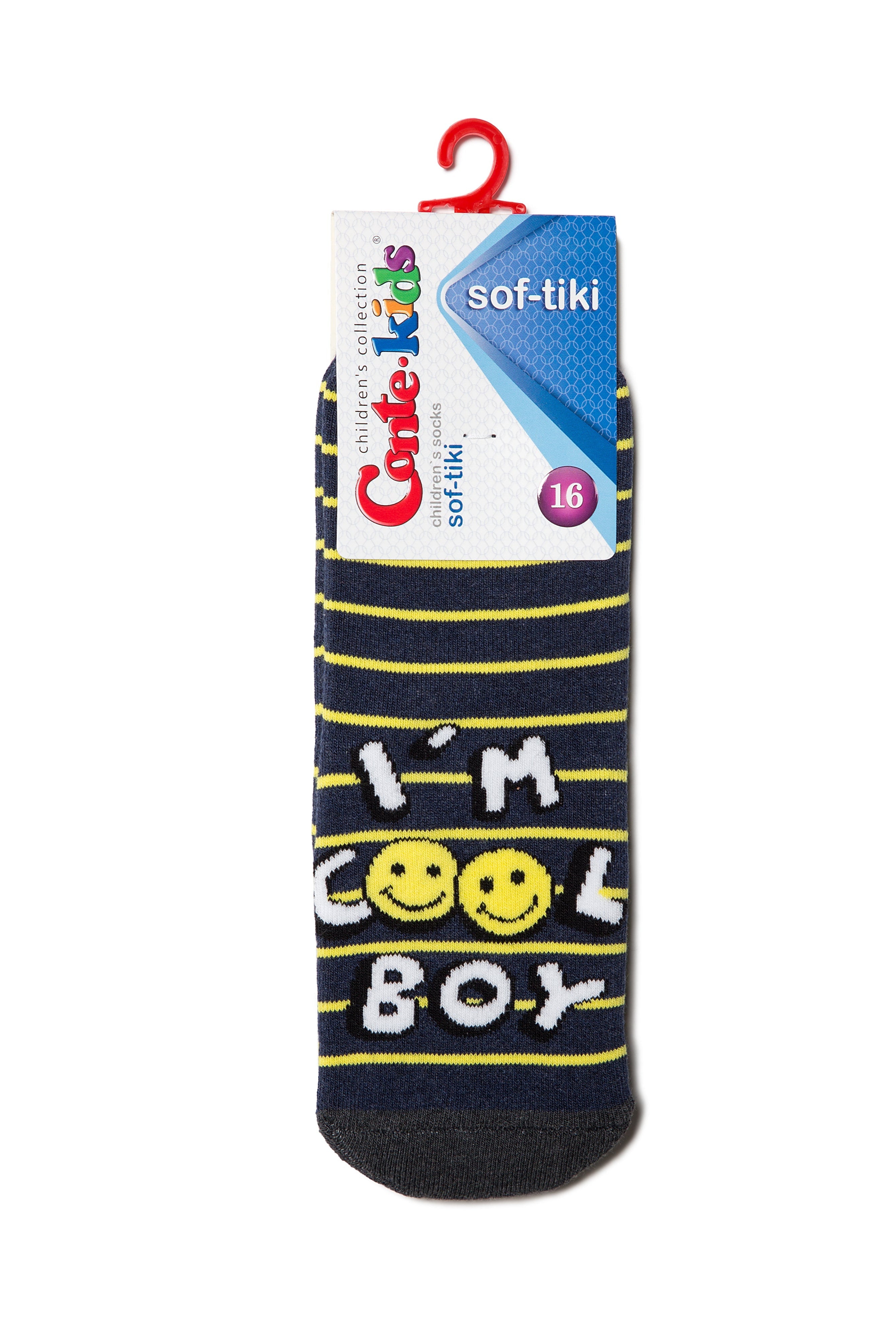 TheRanok.com Conte-Kids Cotton Terry Socks - Sof-Tiki 417 — side view