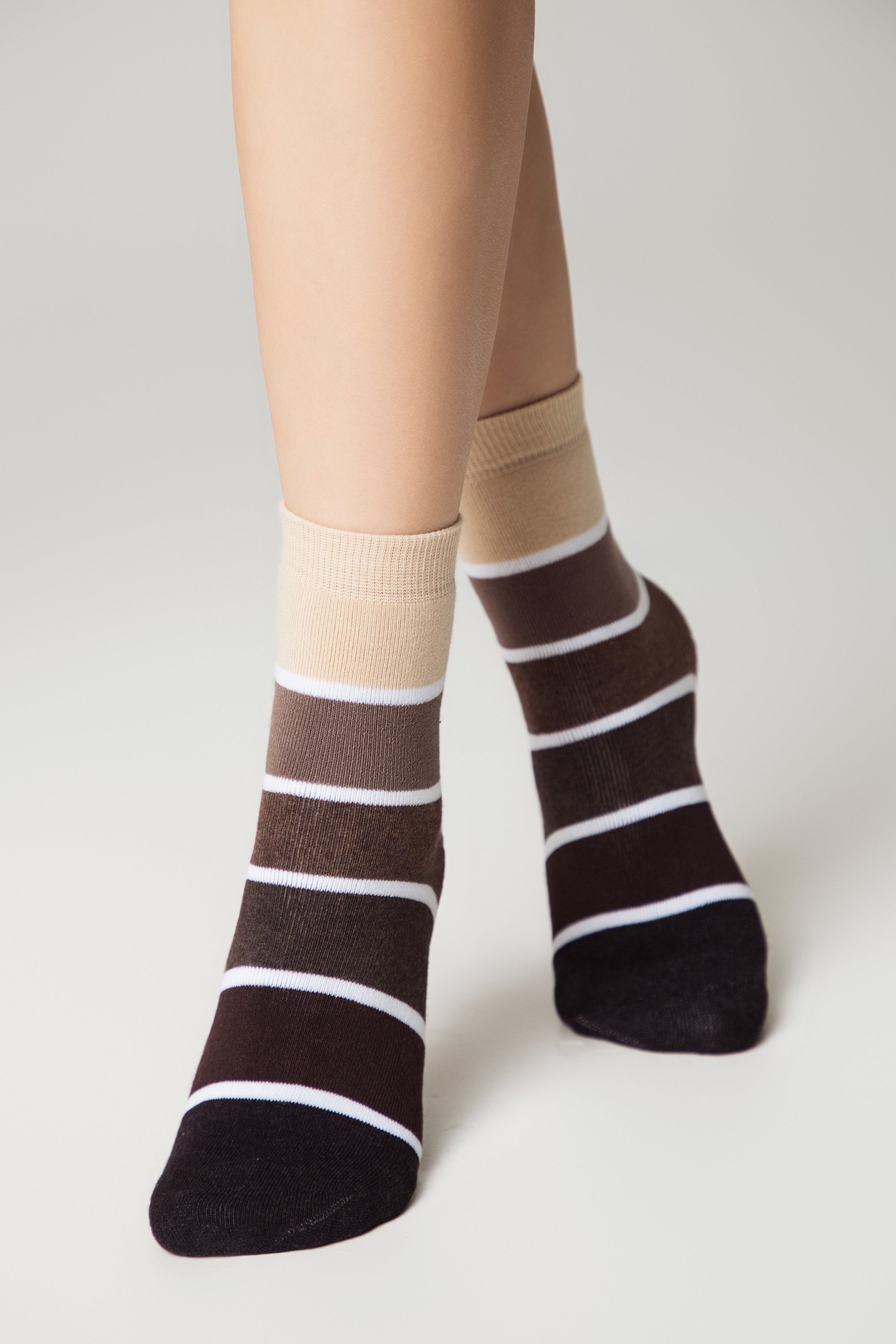 TheRanok.com Cotton Terry Socks Conte Comfort 212 — detail close-up