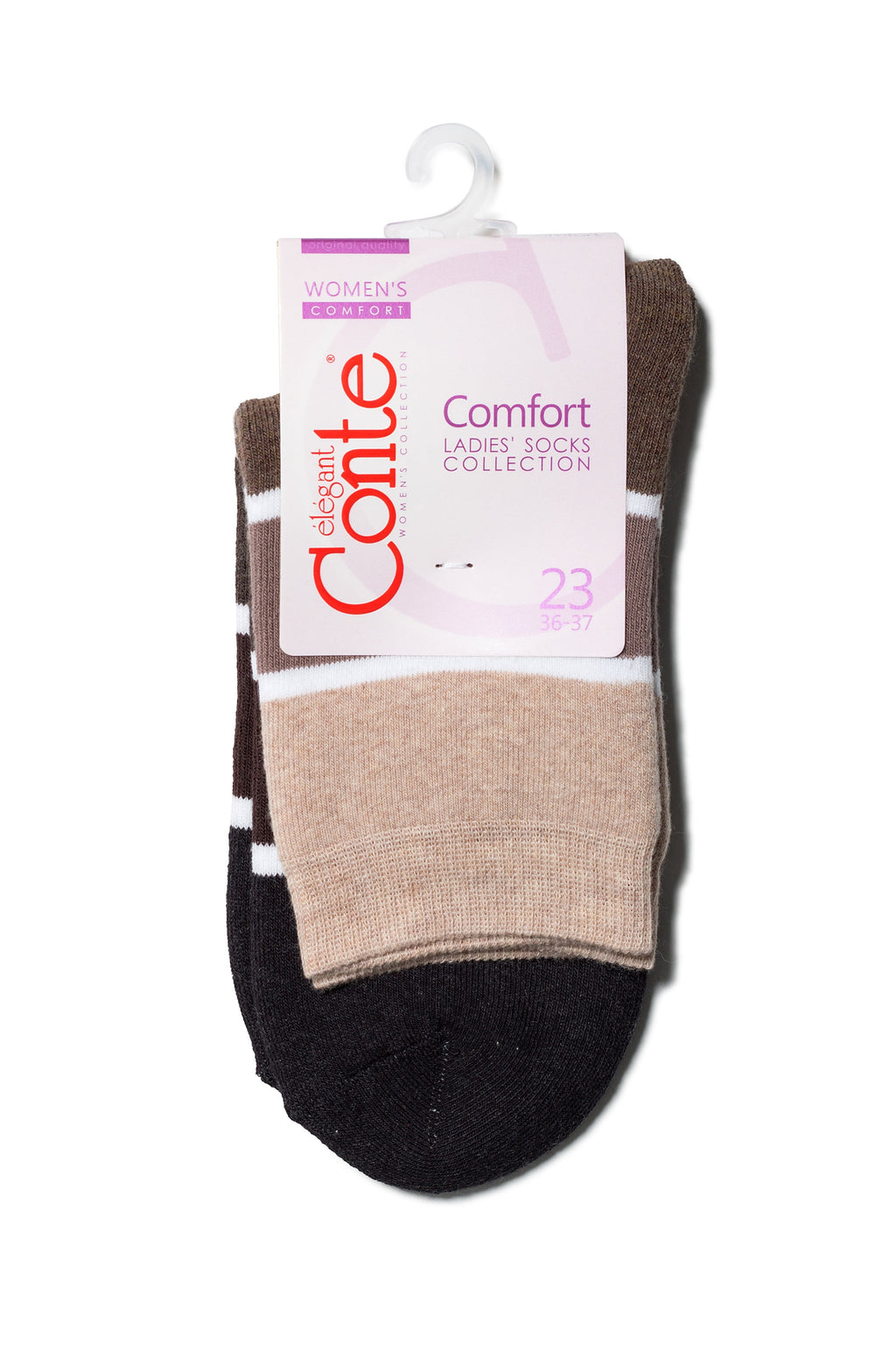 TheRanok.com Cotton Terry Socks Conte Comfort 212 — size reference