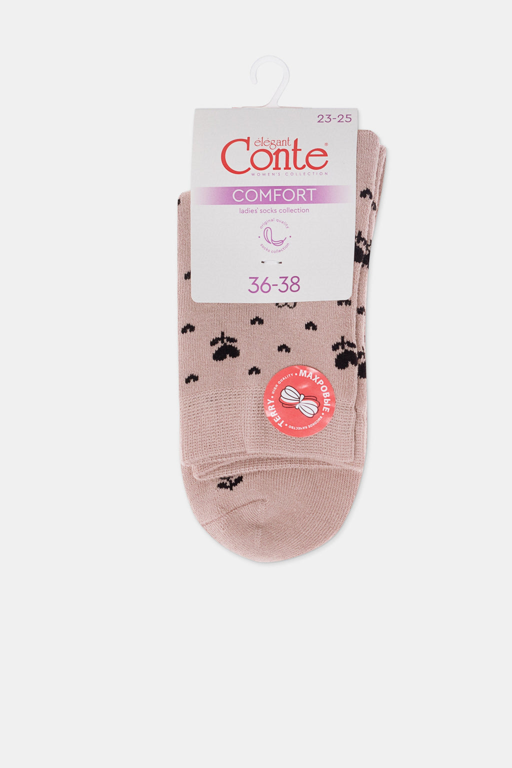 TheRanok.com Cotton Terry Socks Conte Comfort 434 — color detail