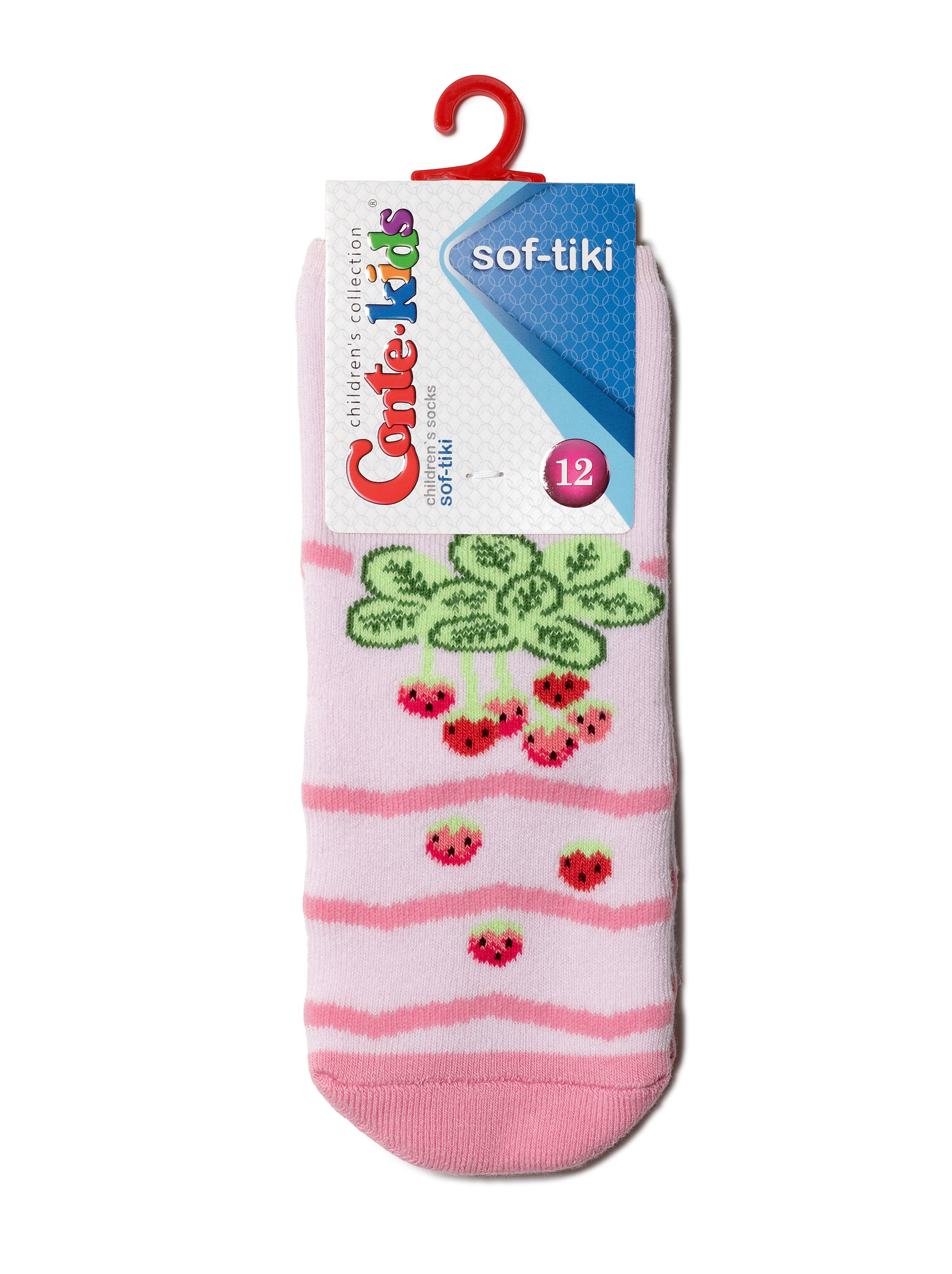 TheRanok.com Conte-Kids Cotton Non-slip Terry Socks - Sof-Tiki 472 — back view