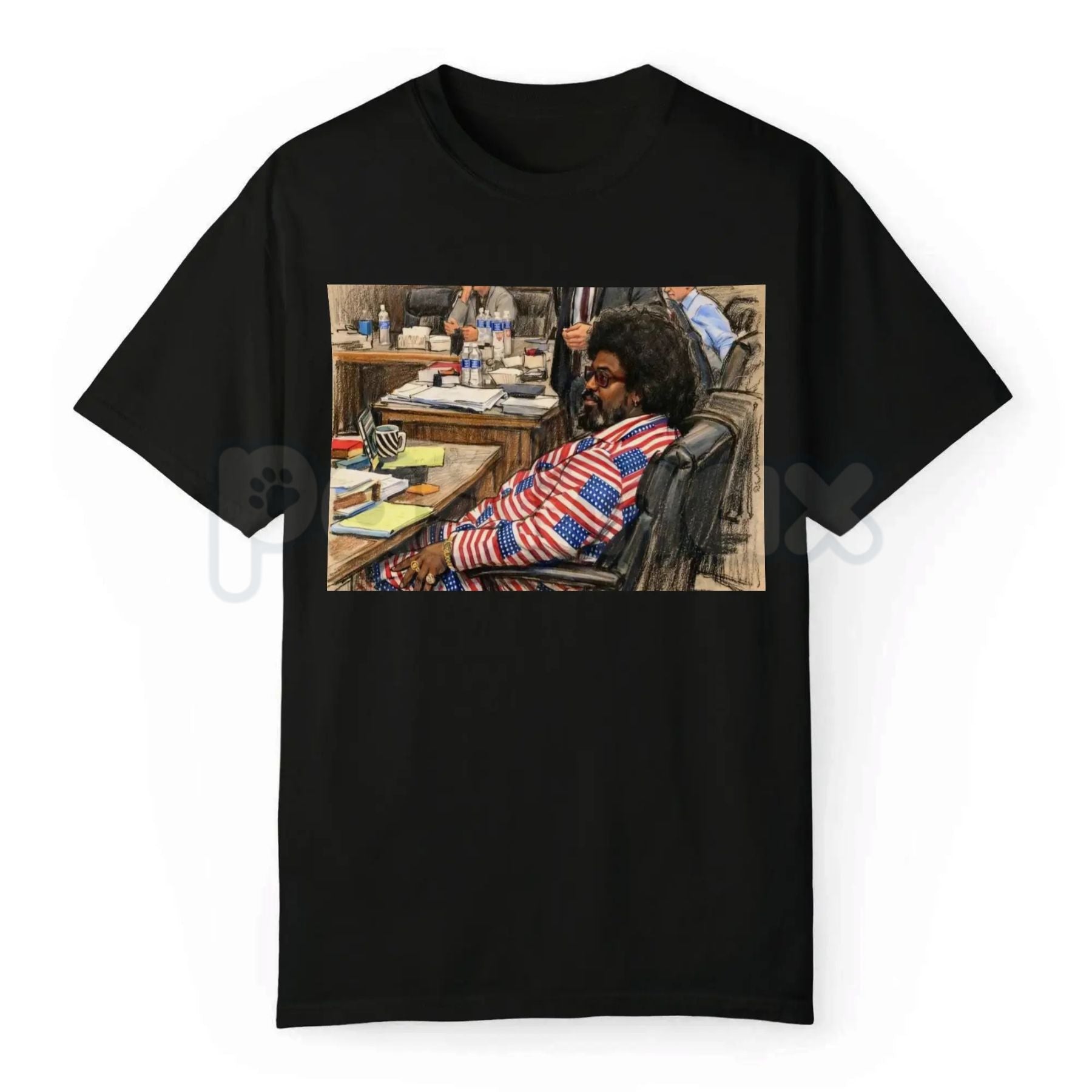 Pasimax Afroman "Adams County" Lemon Pound Cake T-Shirt — in-use photo