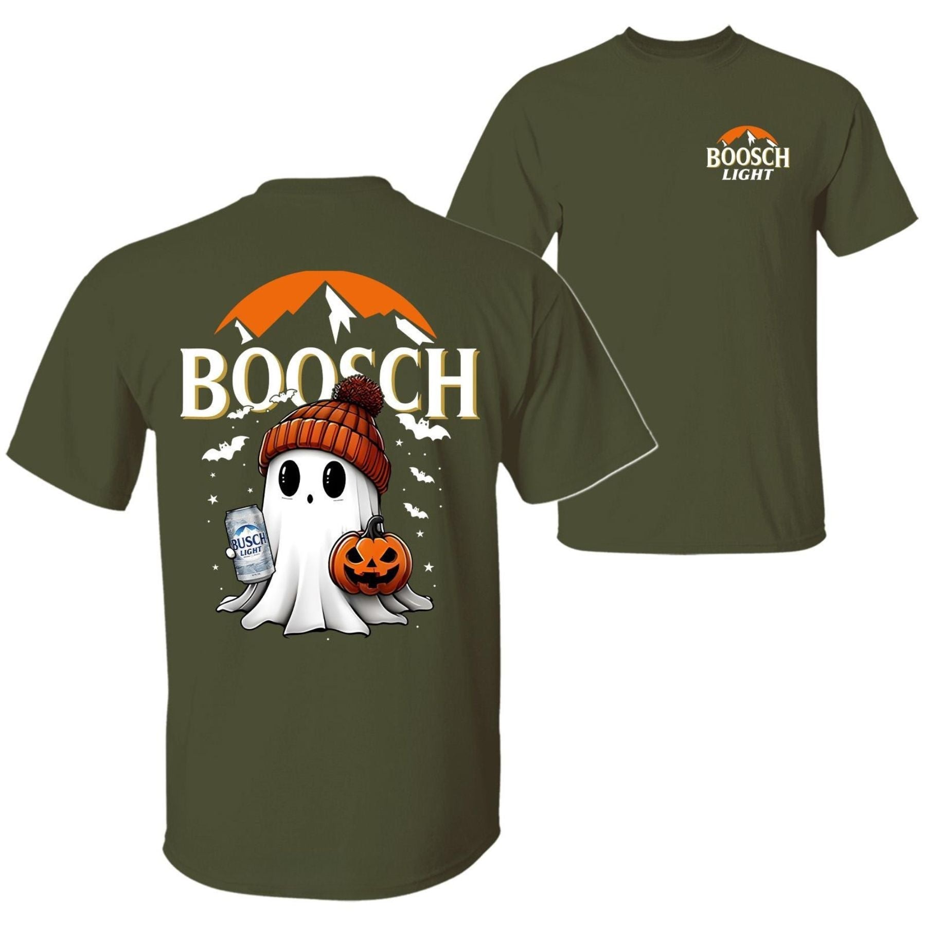 Pasimax Boosch Light Halloween Tee — in-use photo