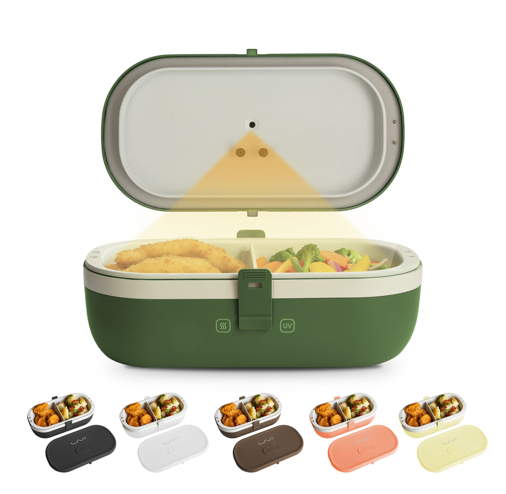 Self-Heating Lunch Box With USB-C Cord and UV LIGHT SANITIZER – Fritaire, view 16