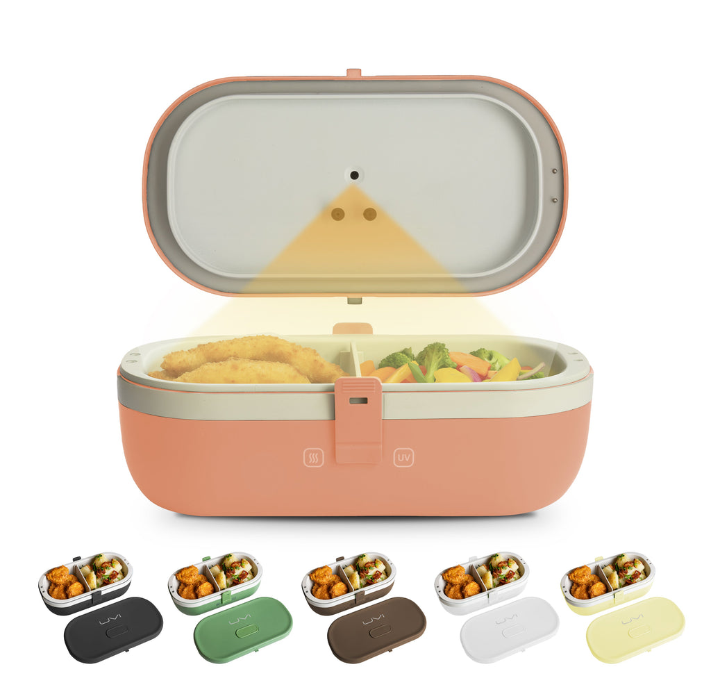 Self-Heating Lunch Box With USB-C Cord and UV LIGHT SANITIZER – Fritaire, view 15