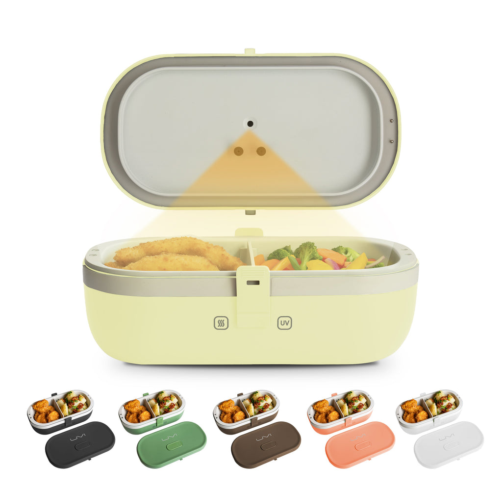 Self-Heating Lunch Box With USB-C Cord and UV LIGHT SANITIZER – Fritaire, view 17