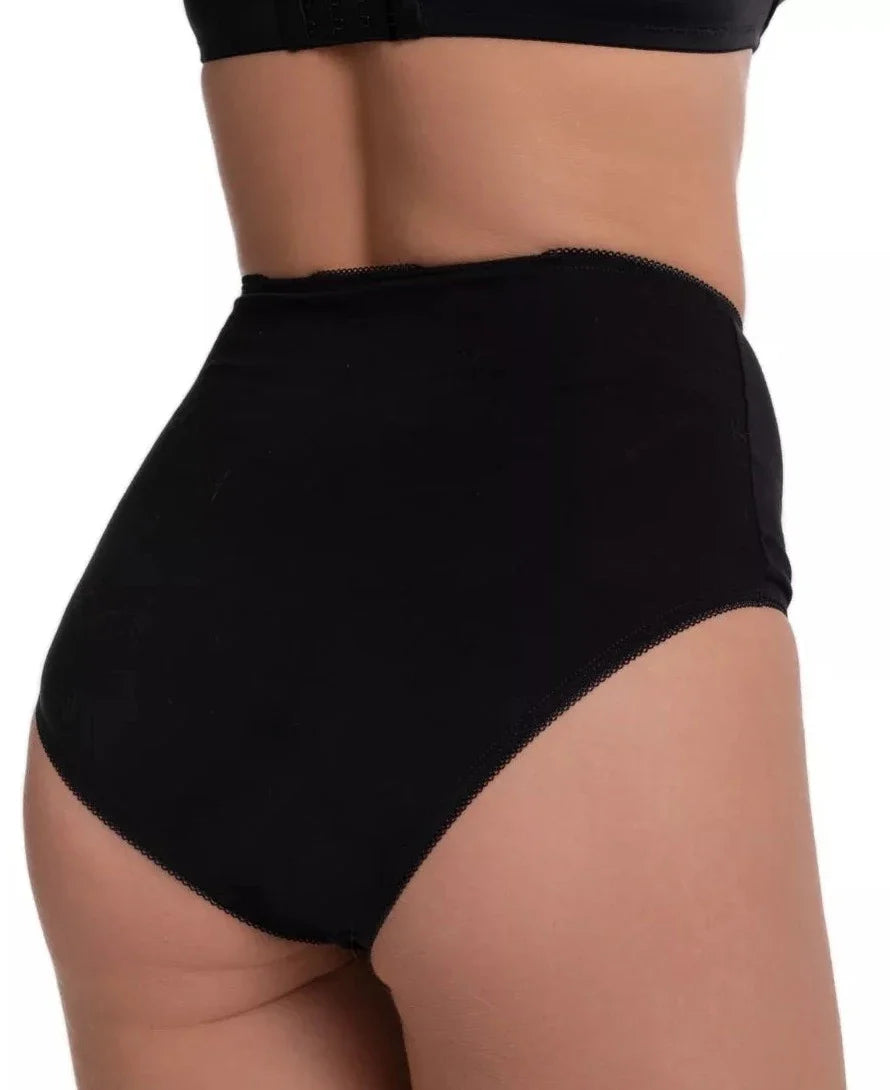 TheRanok.com Cotton Panties Milavitsa 265410 - High-Waisted Slip — back view