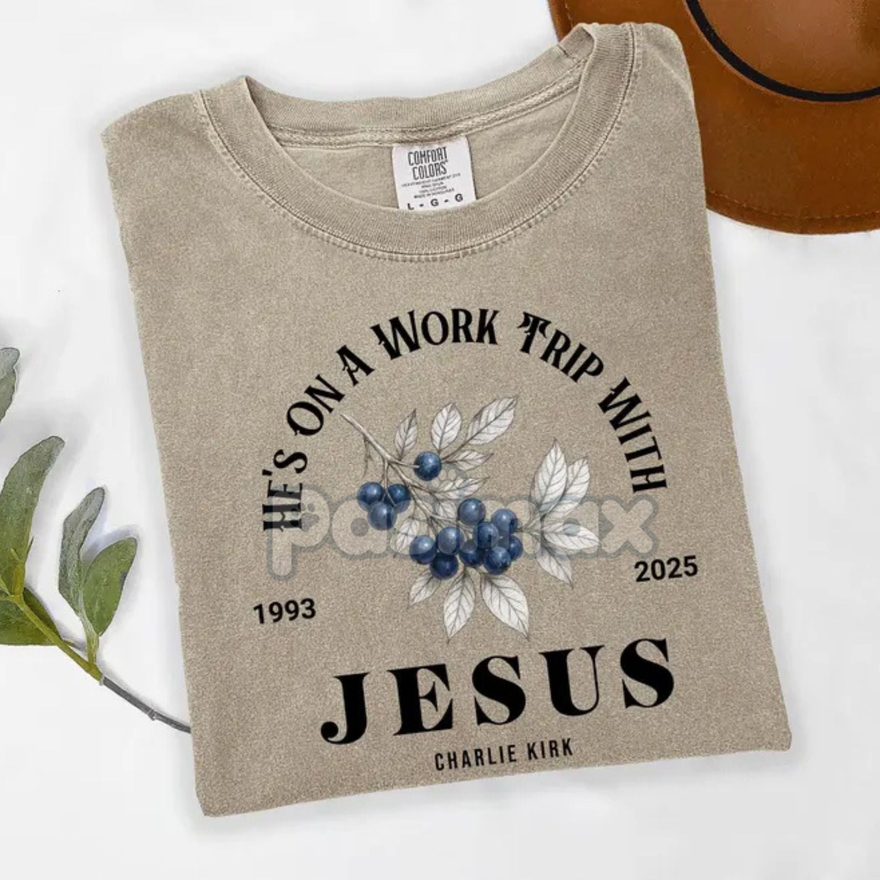 Pasimax Charlie & Erika Kirk Memorial Shirt — in-use photo