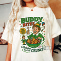 Pasimax "Cereal Christmas Movies" T-Shirt — detail close-up