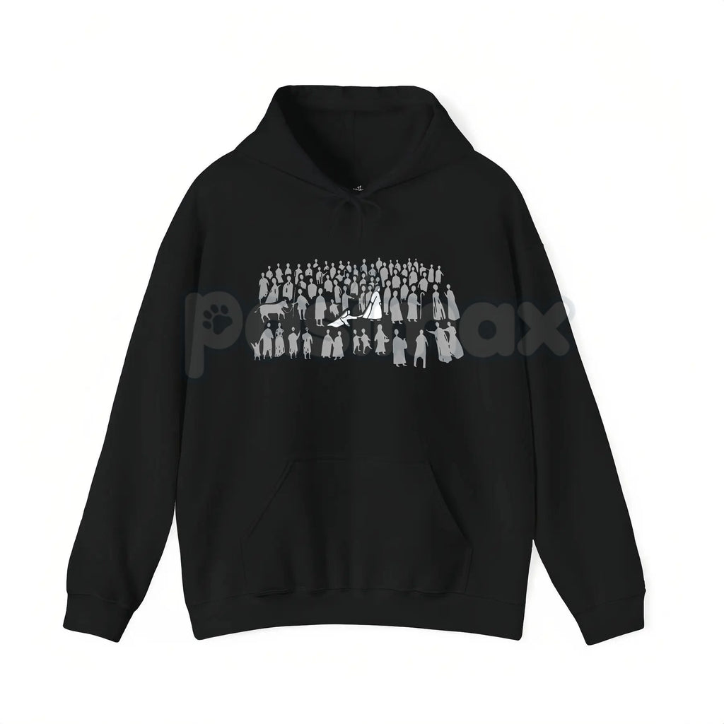 Pasimax By His Wounds Christian T-Shirt – Jesus Graphic Hoodie, Faith-Based Sweatshirt & Gospel Apparel — side view