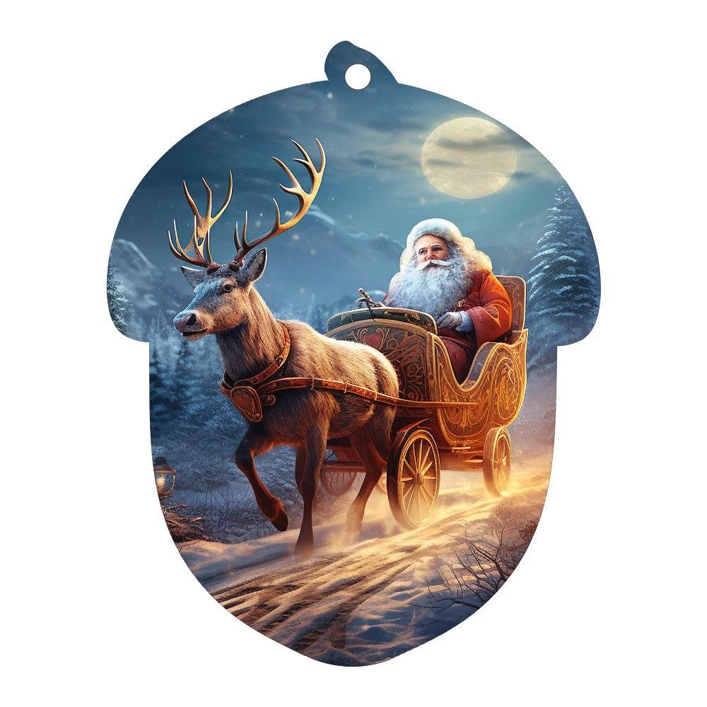 Mandotos Christmas Car Pendant Hanging Ornament for Car and Home Decoration Festive Holiday Decor