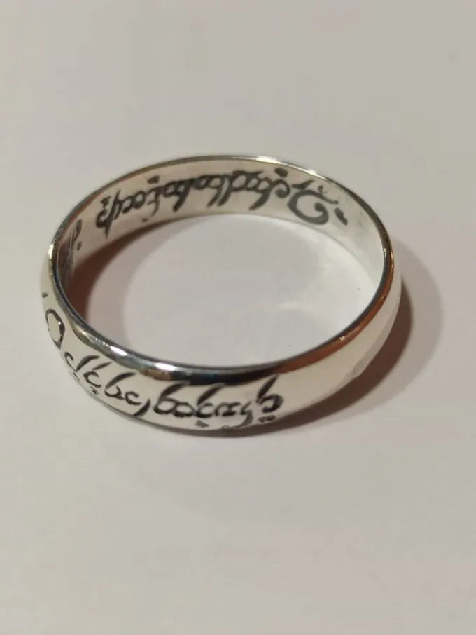 "Lord of the Rings" made of silver image 3