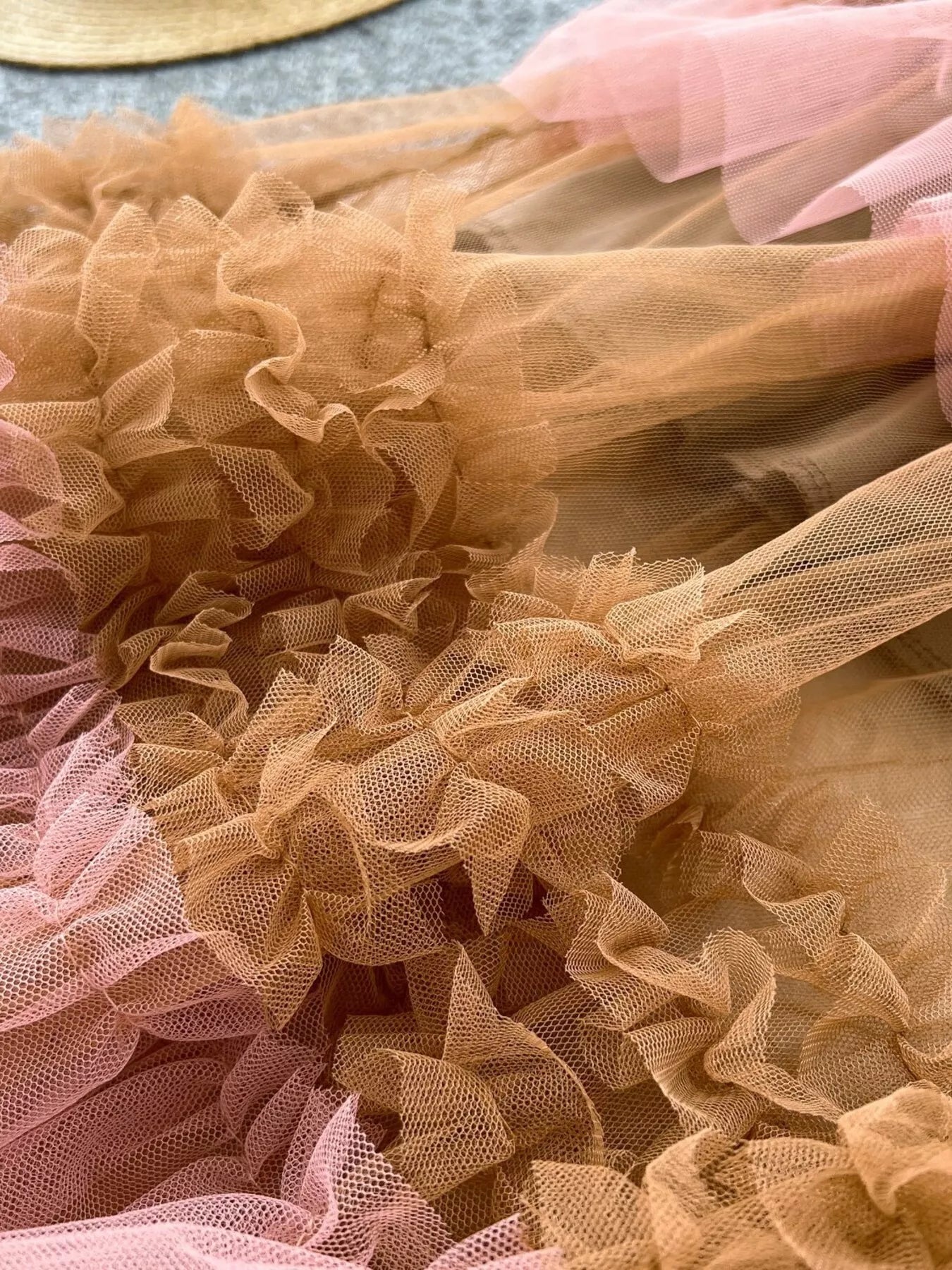 Ruffle Tulle Skirt